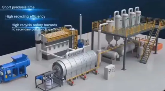 Profitable Project Waste Tyre Recycling Machine with High Profit